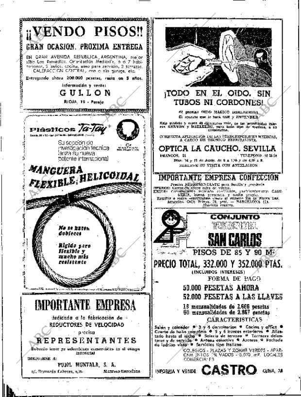 ABC SEVILLA 14-06-1969 página 88