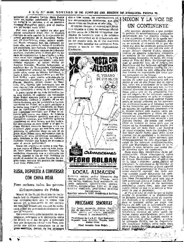 ABC SEVILLA 15-06-1969 página 32