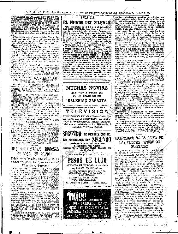 ABC SEVILLA 15-06-1969 página 40