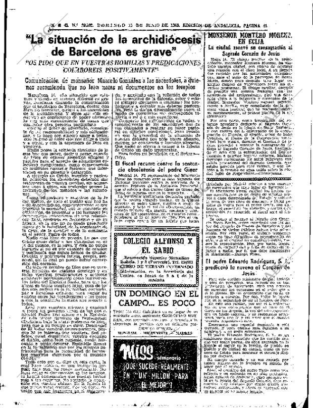 ABC SEVILLA 15-06-1969 página 41