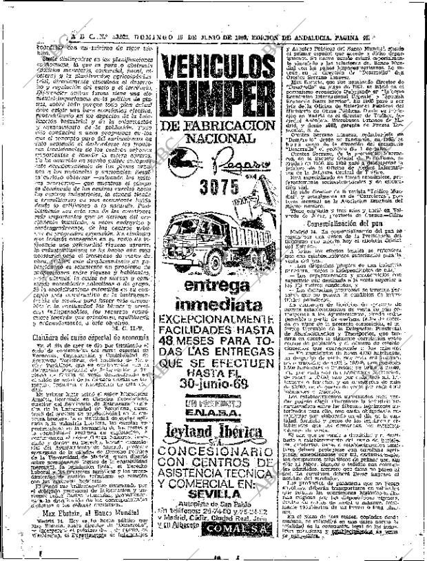 ABC SEVILLA 15-06-1969 página 46