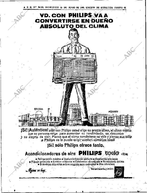 ABC SEVILLA 15-06-1969 página 48
