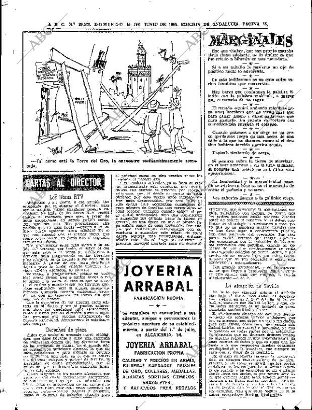 ABC SEVILLA 15-06-1969 página 55