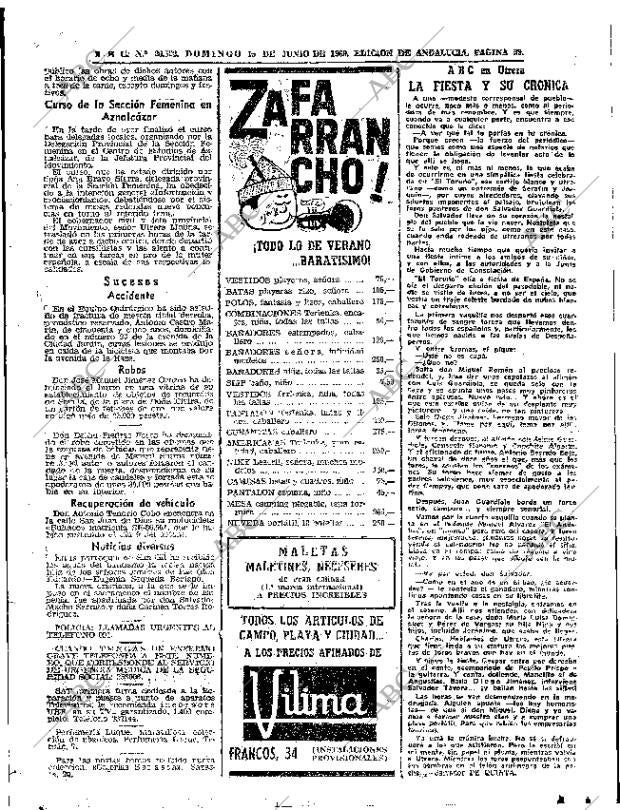 ABC SEVILLA 15-06-1969 página 59