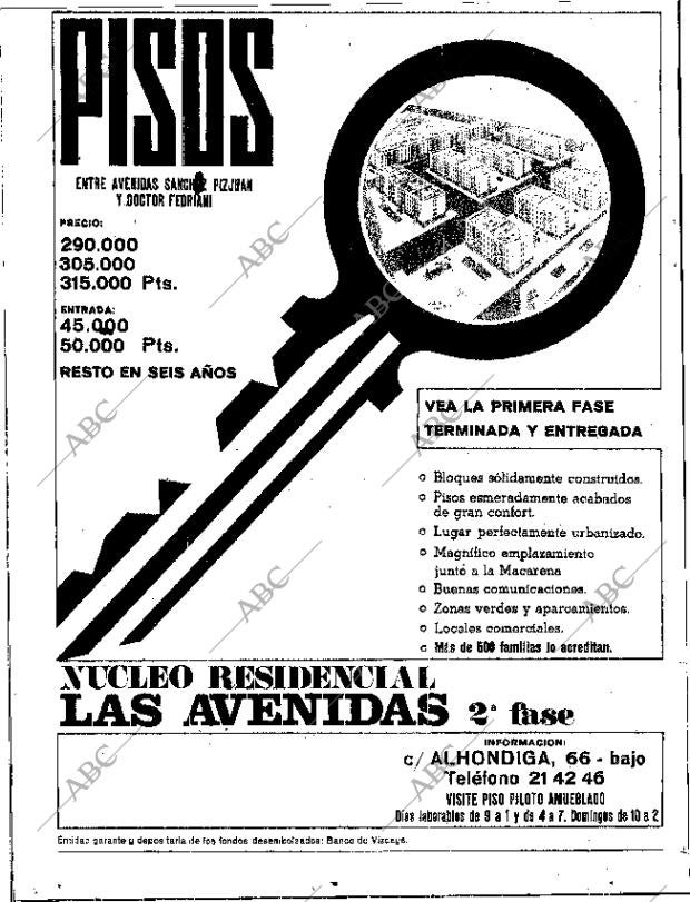 ABC SEVILLA 15-06-1969 página 6