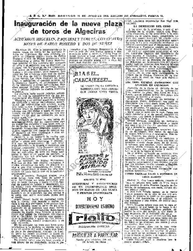 ABC SEVILLA 15-06-1969 página 71