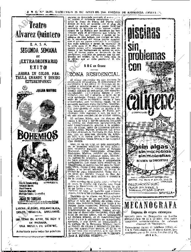 ABC SEVILLA 15-06-1969 página 76