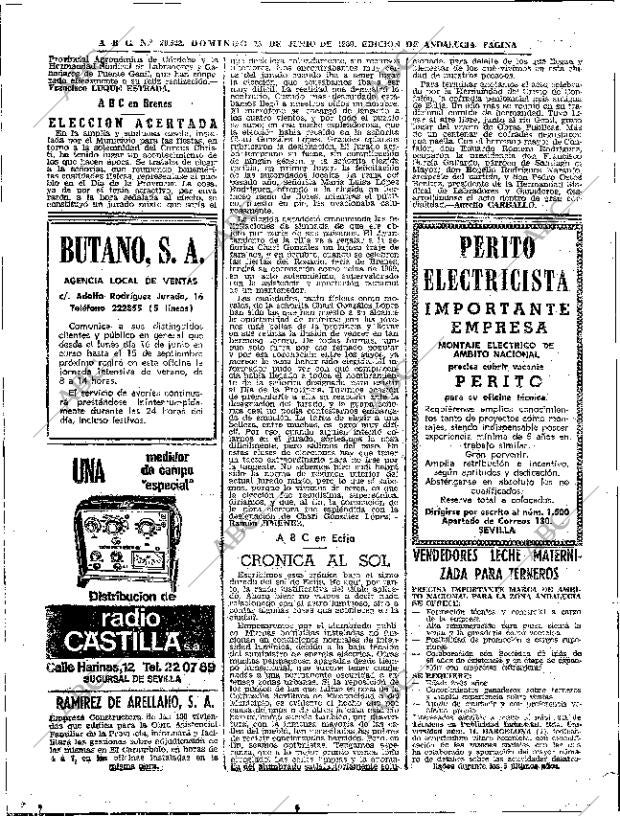 ABC SEVILLA 15-06-1969 página 78