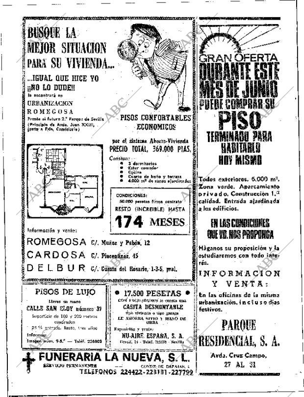 ABC SEVILLA 15-06-1969 página 84