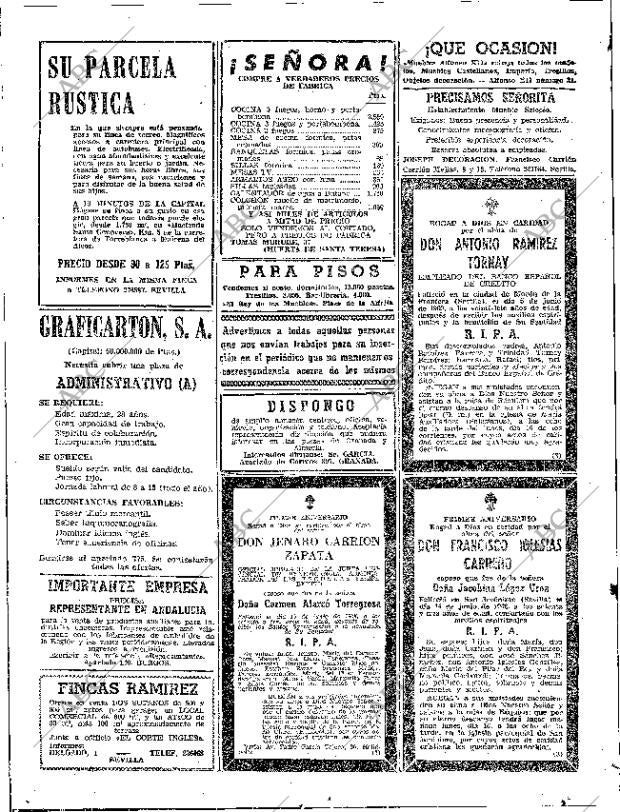 ABC SEVILLA 15-06-1969 página 88