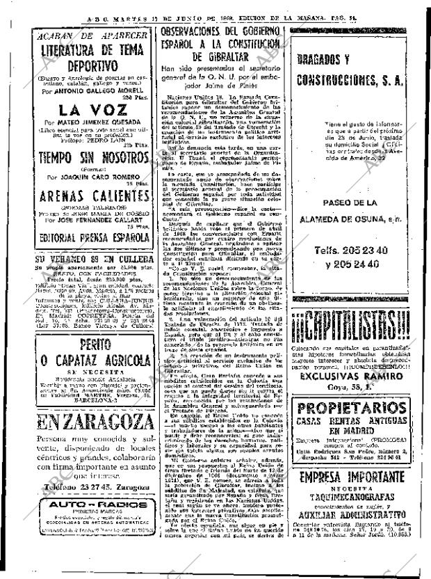 ABC MADRID 17-06-1969 página 34