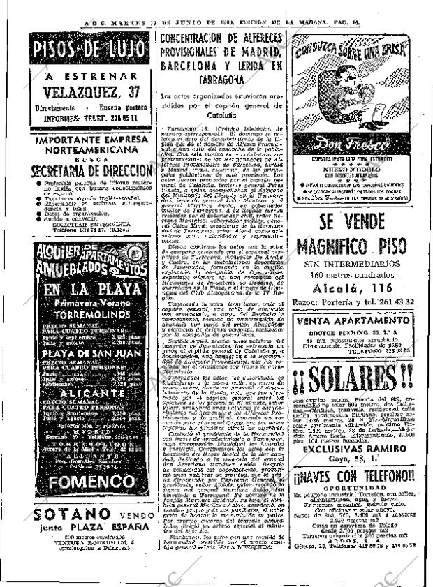 ABC MADRID 17-06-1969 página 44