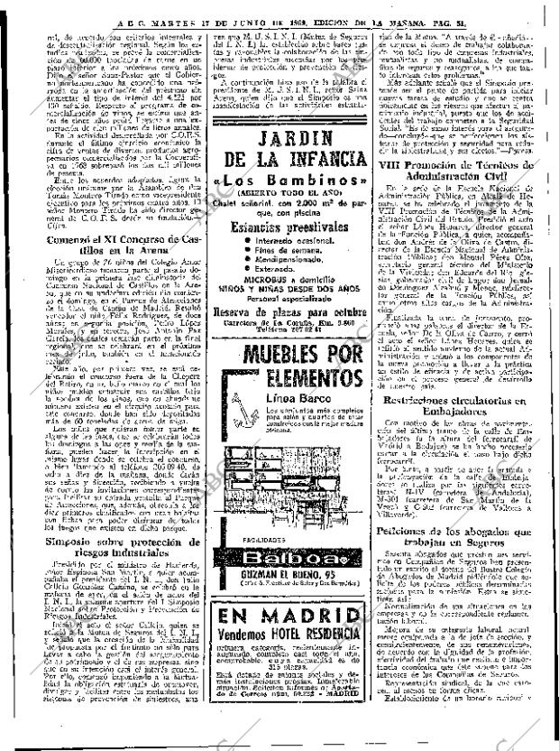 ABC MADRID 17-06-1969 página 51