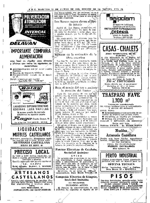 ABC MADRID 17-06-1969 página 64