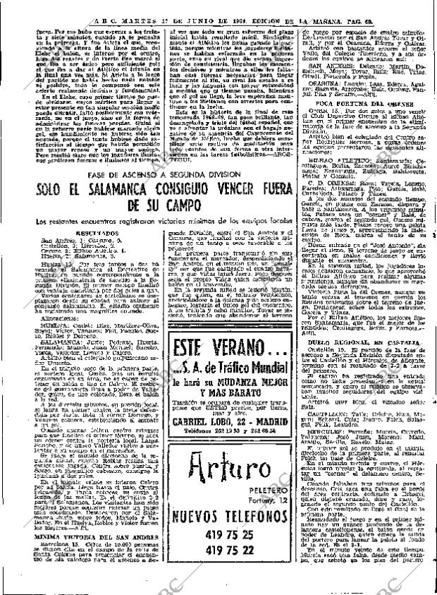 ABC MADRID 17-06-1969 página 69