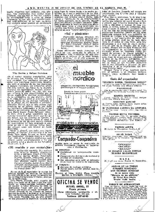 ABC MADRID 17-06-1969 página 82