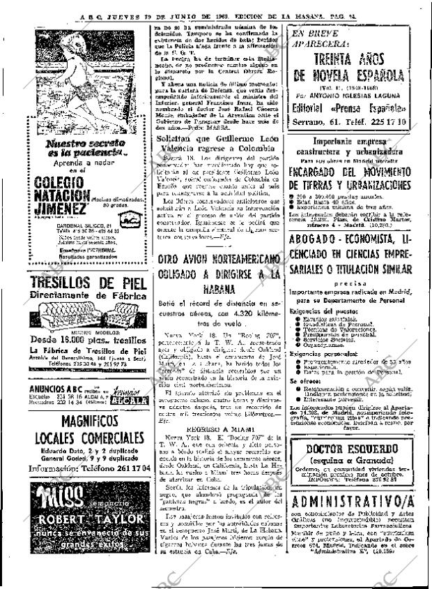 ABC MADRID 19-06-1969 página 24