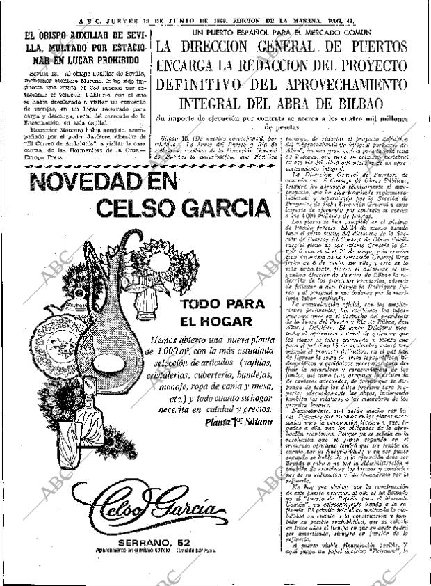 ABC MADRID 19-06-1969 página 43