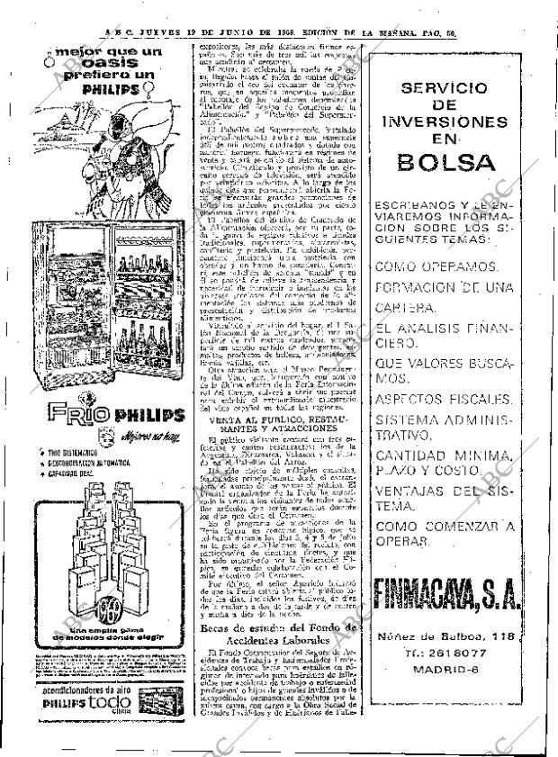 ABC MADRID 19-06-1969 página 50