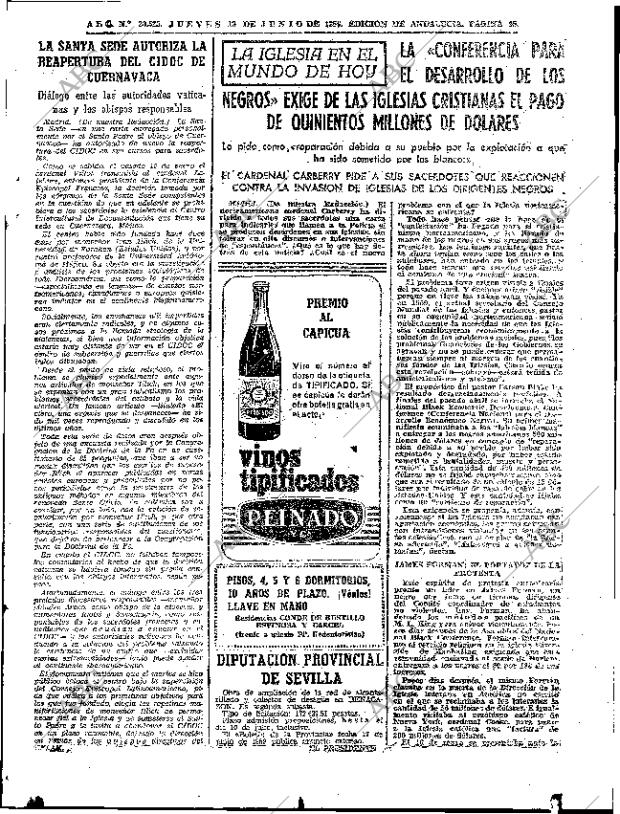 ABC SEVILLA 19-06-1969 página 45