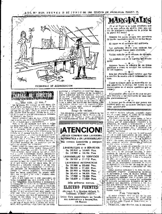 ABC SEVILLA 19-06-1969 página 57