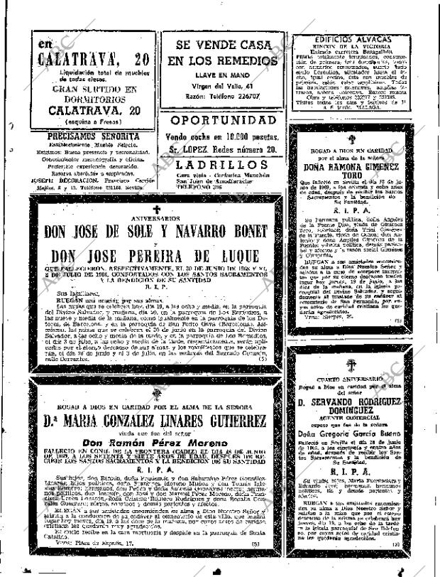 ABC SEVILLA 19-06-1969 página 77