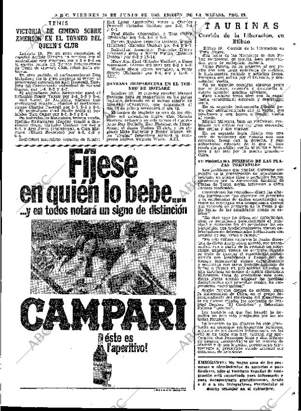 ABC MADRID 20-06-1969 página 83