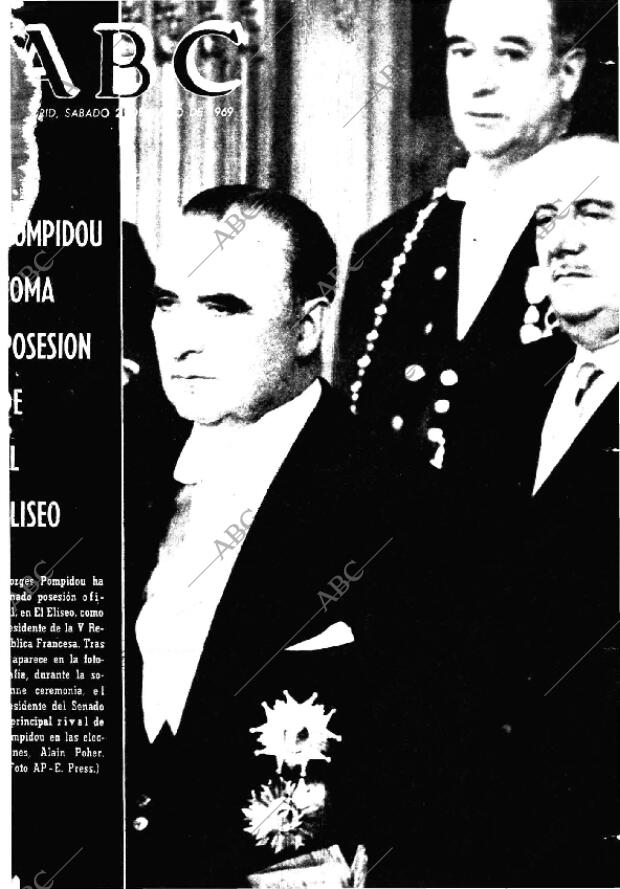 ABC MADRID 21-06-1969 página 1