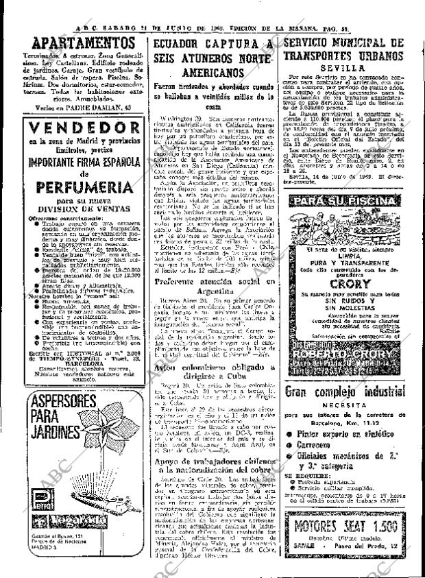 ABC MADRID 21-06-1969 página 48