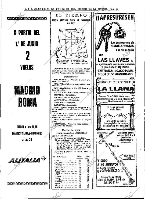 ABC MADRID 21-06-1969 página 56