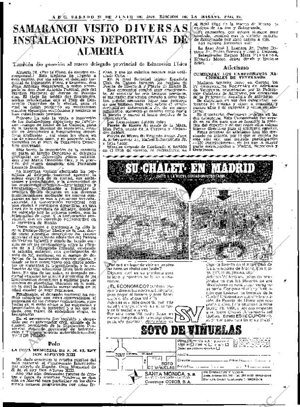 ABC MADRID 21-06-1969 página 87