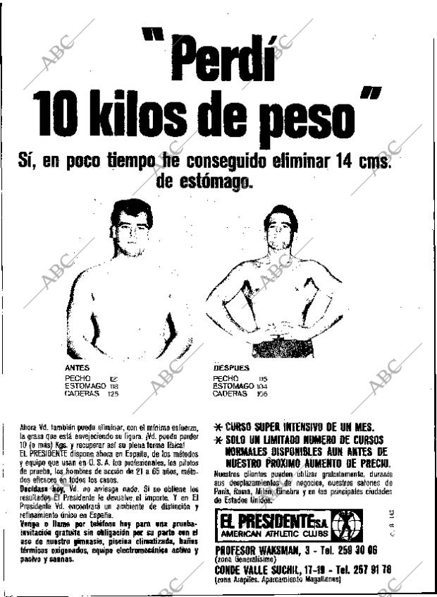 ABC MADRID 22-06-1969 página 112