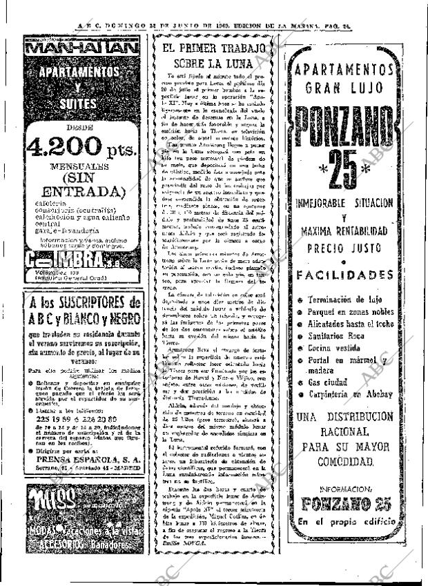 ABC MADRID 22-06-1969 página 24