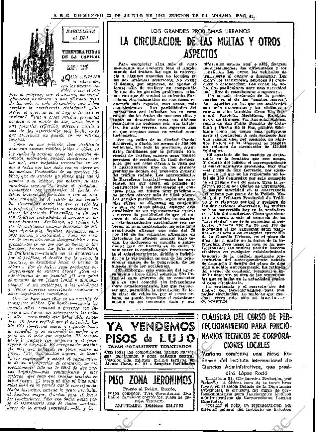 ABC MADRID 22-06-1969 página 43
