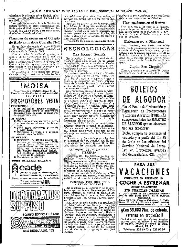 ABC MADRID 22-06-1969 página 48