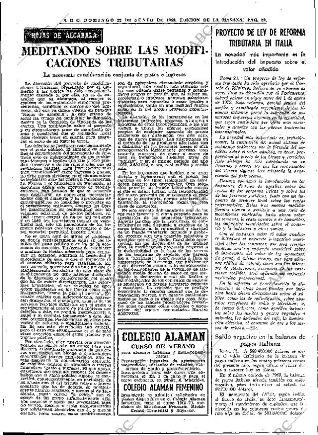 ABC MADRID 22-06-1969 página 59