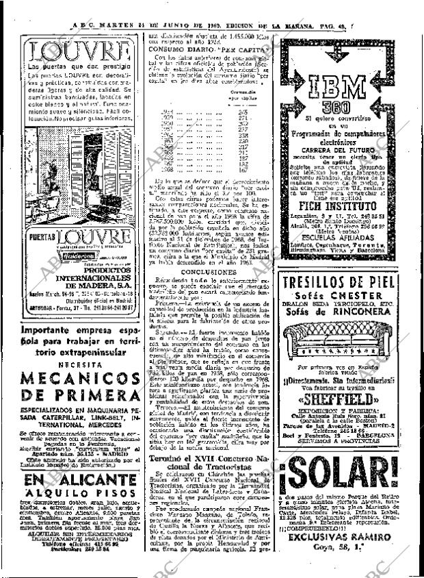 ABC MADRID 24-06-1969 página 48