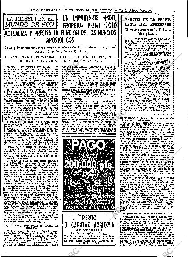 ABC MADRID 25-06-1969 página 39