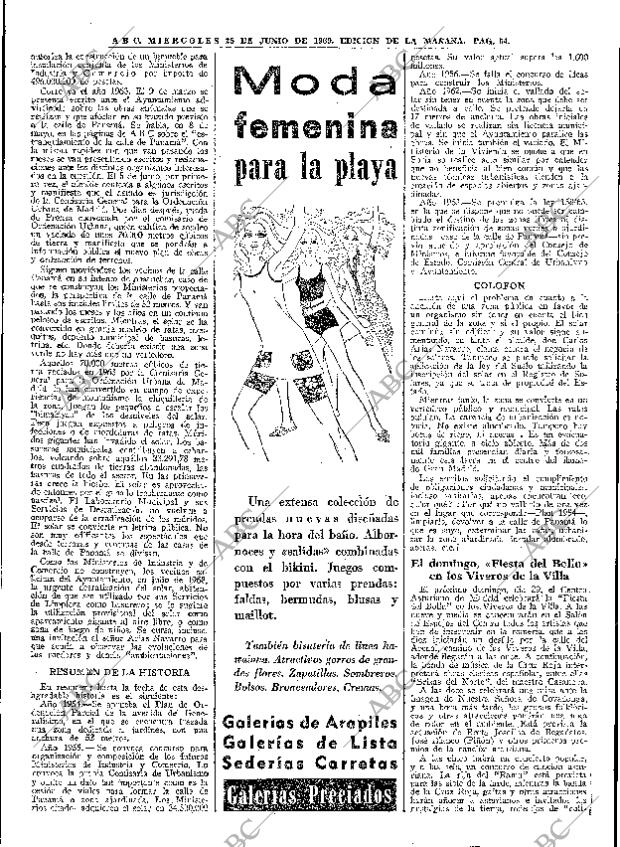 ABC MADRID 25-06-1969 página 54