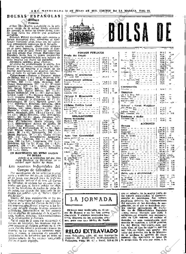 ABC MADRID 25-06-1969 página 66