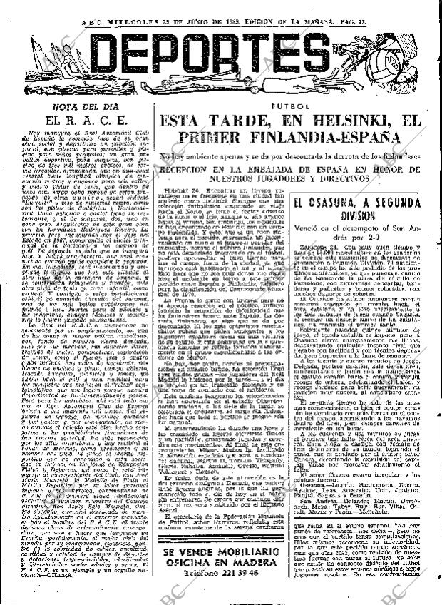 ABC MADRID 25-06-1969 página 73