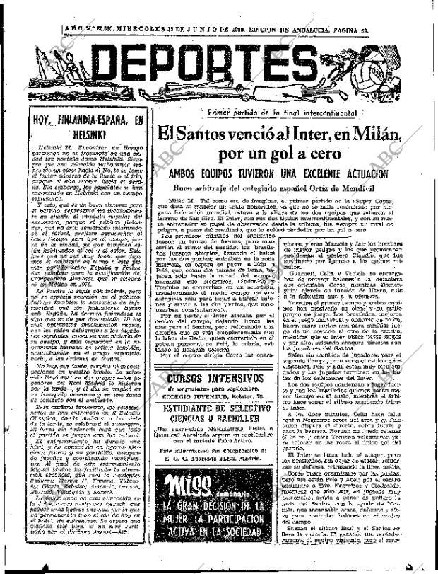 ABC SEVILLA 25-06-1969 página 59