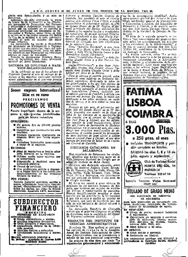 ABC MADRID 26-06-1969 página 50