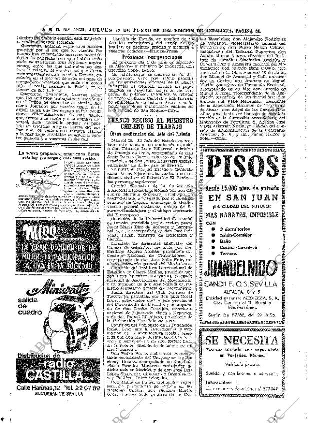 ABC SEVILLA 26-06-1969 página 34