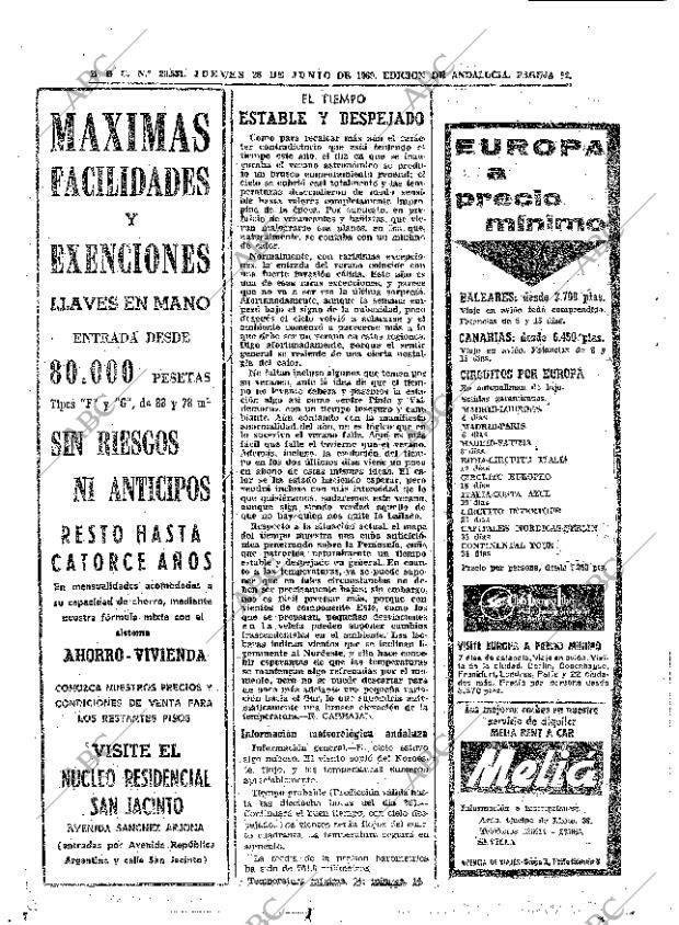ABC SEVILLA 26-06-1969 página 52