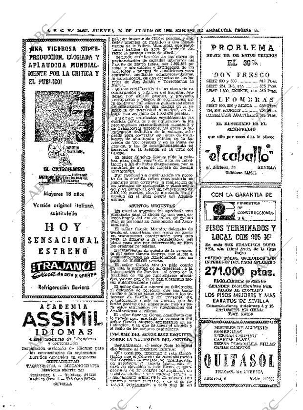ABC SEVILLA 26-06-1969 página 60