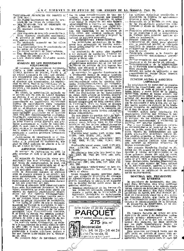 ABC MADRID 27-06-1969 página 81