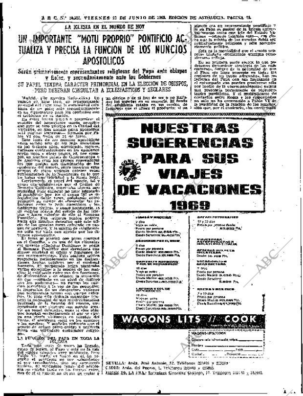 ABC SEVILLA 27-06-1969 página 79