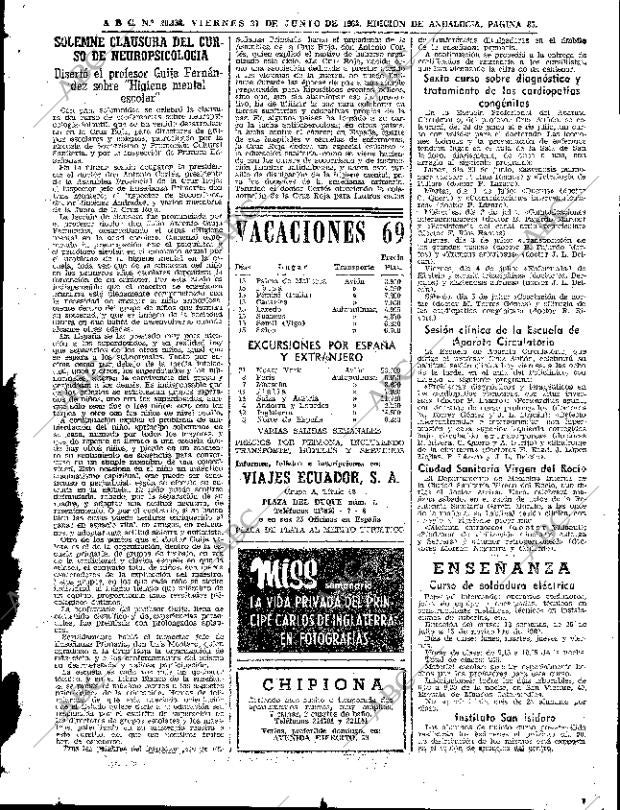 ABC SEVILLA 27-06-1969 página 85