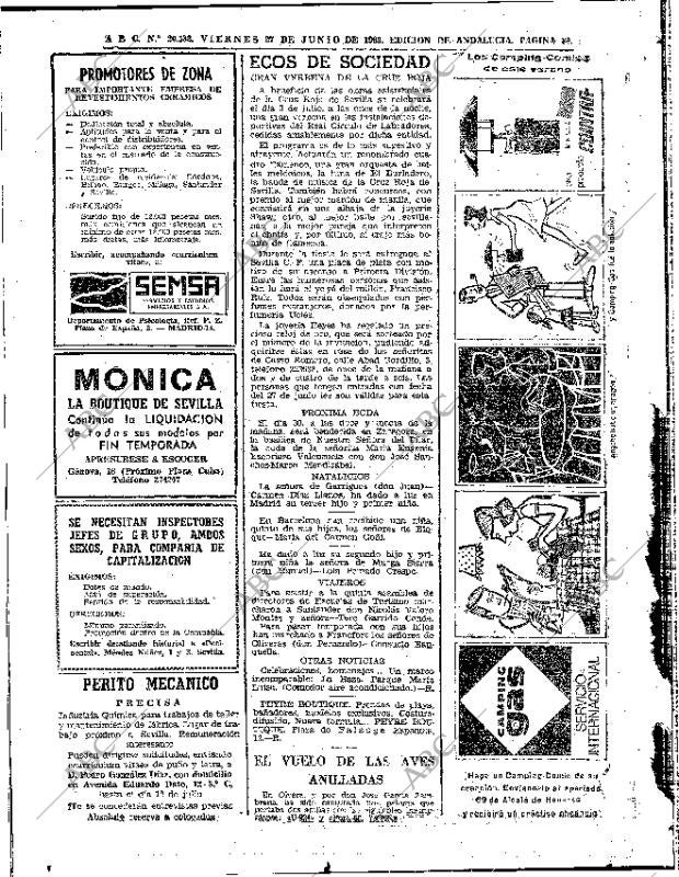 ABC SEVILLA 27-06-1969 página 86